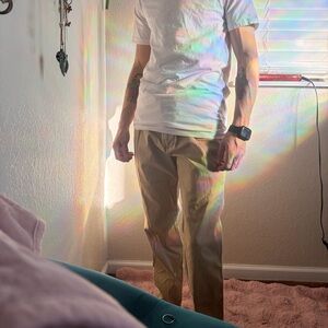 Light khaki men’s pants